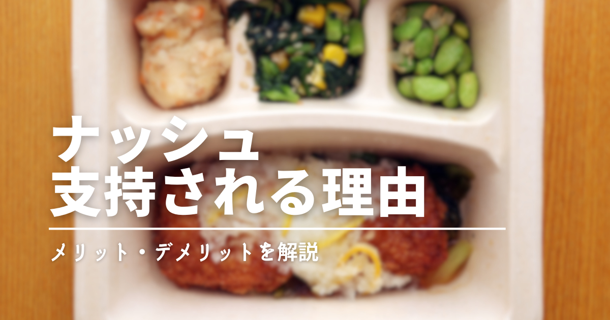 気になるメニューは？ナッシュを実際に食べて感じたメリット＆デメリット
