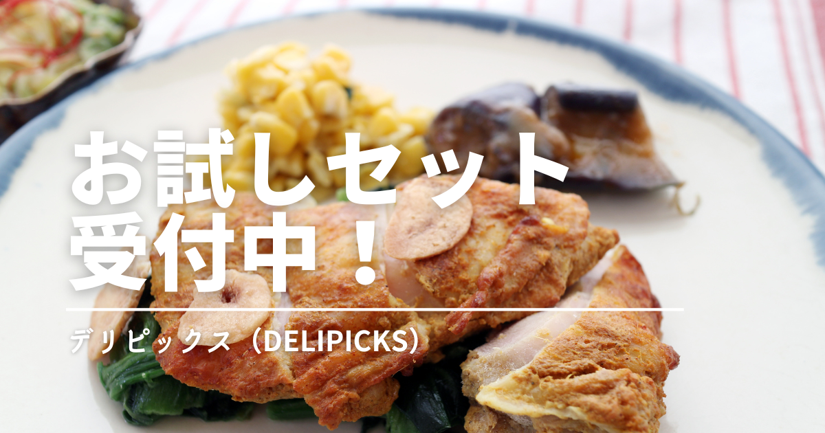 デリピックスの2,980円「お試しセット」を解説｜メニューと実食レビュー