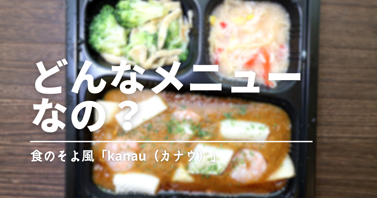 食のそよ風「kanau」全10メニューを紹介！やさしい味でも満足できる続けやすいバランス食