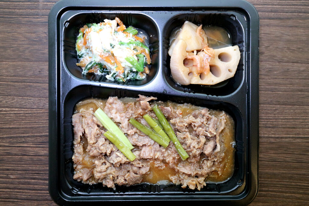 食のそよ風「kanau」牛もも肉とニンニクの芽のスタミナ炒め