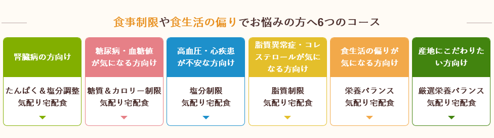 ウェルネスダイニング「気配り宅配食」コース