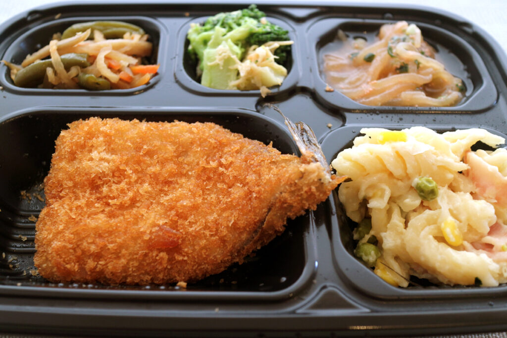 ワタミの宅食ダイレクト「いつでも五菜」真イワシのフライ